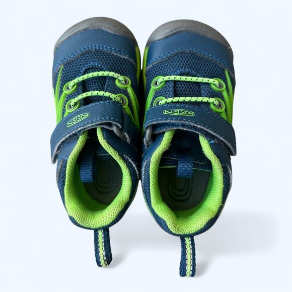 Keen Chandler CNX Trail Shoes Navy & Green size 6 Outdoor Shoes Gorpcore - Picture 4 of 11